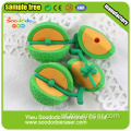 3D Lovely Christmas Bolo Erasers caixa de presente Display caixa de embalagem